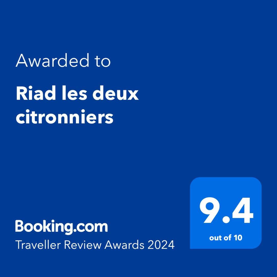 Riad Les Deux Citronniers Marrakesh Exterior photo